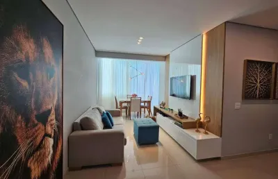 Apartamento com 2 quartos, área gourmet e sala de cinema em cabo frio/rj