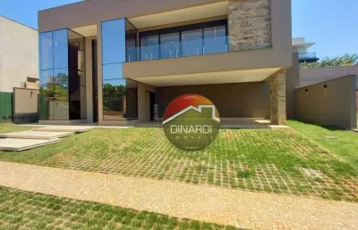 Casa com 4 dormitórios à venda, 402 m² por r$ 4.200.000,00 - alphaville - ribeirão preto/sp