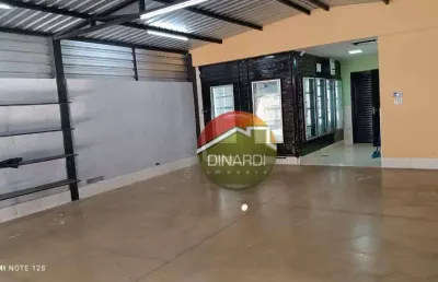 Salão para alugar, 170 m² por r$ 7.470,01/mês - jardim irajá - ribeirão preto/sp