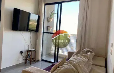 Apartamento com 2 dormitórios à venda, 51 m² por r$ 269.000,00 - terras de santa martha - ribeirão preto/sp