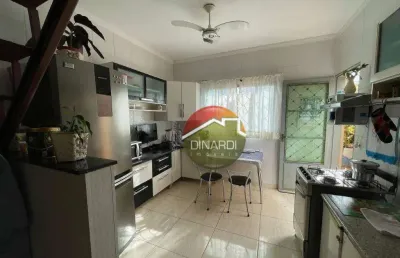Casa com 4 dormitórios à venda, 115 m² por r$ 420.000,00 - jardim manoel penna - ribeirão preto/sp