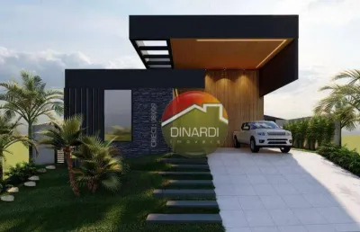 Casa com 4 dormitórios à venda, 266 m² por r$ 2.590.000 - alphaville - ribeirão preto/sp