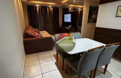 Apartamento com 2 dormitórios à venda, 75 m² por r$ 244.000 - parque industrial lagoinha - ribeirão preto/sp