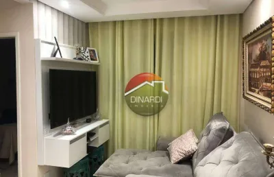 Apartamento à venda, 48 m² por r$ 270.000,00 - reserva sul condomínio resort - ribeirão preto/sp