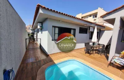 Casa com 3 dormitórios à venda, 206 m² por r$ 735.000,00 - jardim paulistano - ribeirão preto/sp