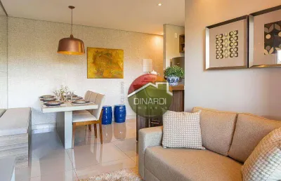 Apartamento com 2 dormitórios à venda, 51 m² por r$ 210.000,00 - jardim anhangüera - ribeirão preto/sp