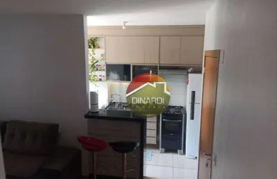 Apartamento com 2 dormitórios à venda, 44 m² por r$ 220.000,00 - alto da boa vista - ribeirão preto/sp