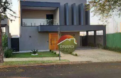 Casa com 3 dormitórios à venda, 295 m² por r$ 2.200.000,00 - vila do golf - ribeirão preto/sp