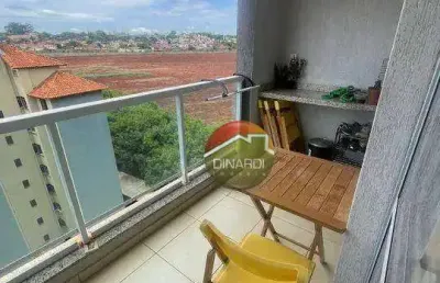 Apartamento com 1 quarto à venda na Rua Arnaldo Victaliano, Iguatemi, Ribeirão Preto