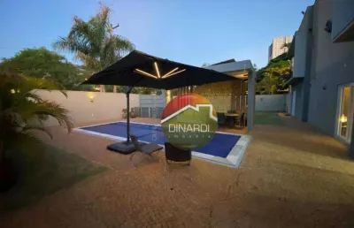 Casa com 3 dormitórios para alugar, 356 m² por r$ 13.800,01/mês - nova aliança - ribeirão preto/sp