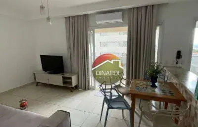 Apartamento com 1 dormitório (suite), 54 m² - venda por r$ 371.000 ou aluguel por r$ 2.804/mês - jardim são luiz - ribeirão preto/sp