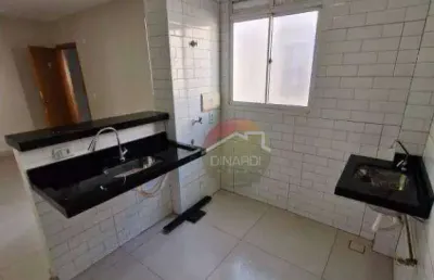 Apartamento com 2 dormitórios à venda, 48 m² por r$ 155.000,00 - reserva real - ribeirão preto/sp