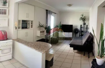 Apartamento com 1 dormitório, 34 m² - venda por r$ 200.000,00 ou aluguel por r$ 2.242,00/mês - vila ana maria - ribeirão preto/sp