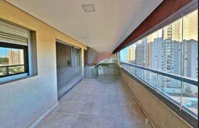 Apartamento com 3 dormitórios para alugar, 132 m² por r$ 8.269,00/mês - jardim botânico - ribeirão preto/sp