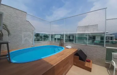 Apartamento cobertura duplex de 3 quartos, com 180m², à venda em itaipu, niterói/rj