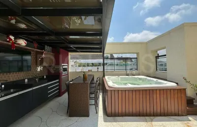 Apartamento cobertura duplex de 4 quartos, com 280m², à venda no jardim icaraí, niterói/rj