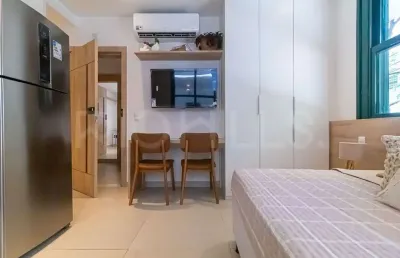 Apartamento garden de 1 quarto, com 38,3m², à venda em copacabana, rio de janeiro/rj