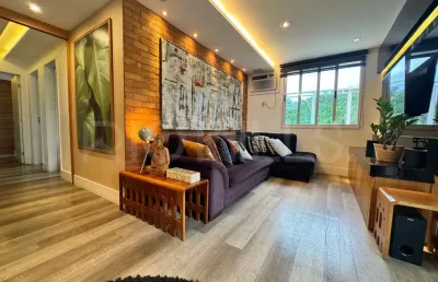 Apartamento cobertura linear de 3 quartos, com 210m², à venda em santa rosa, niterói/rj