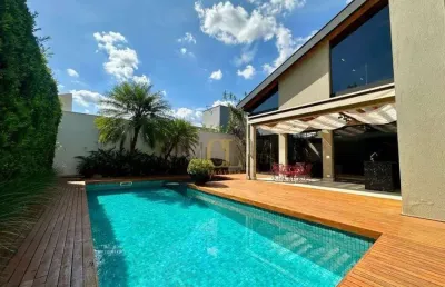 Casa com piscina, 03 suítes, sun lake, londrina - ca0227.