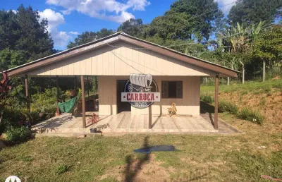 Chácara / sítio com 2 quartos à venda no rio do cacho, contenda , 102 m2 por r$ 280.000