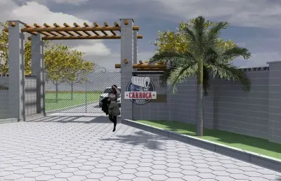 Terreno comercial para alugar na luiz túlio, campo redondo, araucária, 200 m2 por r$ 6.000