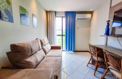 Apartamento 2 quartos frente mar cabo branco em joão pessoa
