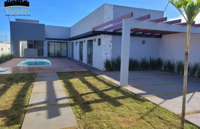 Casa mobiliada á venda no loteamento nova chapada em chapada dos guimarães