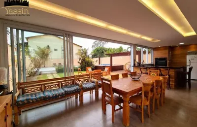 Imperdível: casa mobiliada à venda no bom clima, chapada dos guimarães-mt - 3 quartos, 3 suítes, 3 salas, 200m² de área