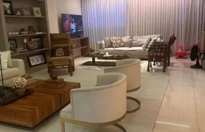 Apartamento mobiliado para locação no edifício riviera goiabeiras em cuiabá-mt