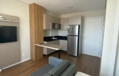 Studio mobiliado para locação no goiabeiras cuiabá: 1 quarto, 1 suíte, 1 vaga, 26m² - studio cuiabá!
