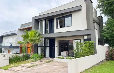 Casa de condomínio à venda em porto alegre, hípica, com 4 quartos, 186m²