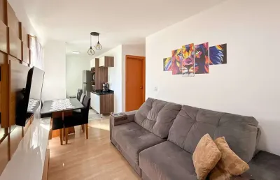 Apartamento à venda em canoas, estância velha, com 2 quartos, 41m²