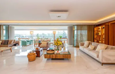 Apartamento à venda em são paulo, campo belo, com 3 quartos, 485m²
