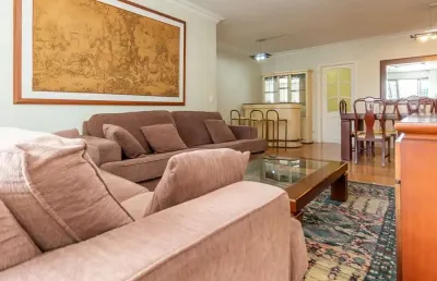 Apartamento à venda em são paulo, moema, com 3 quartos, 165m²
