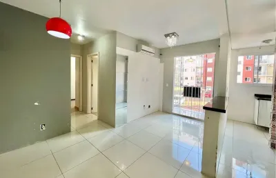 Apartamento à venda em canoas, fátima, com 2 quartos, 54m²