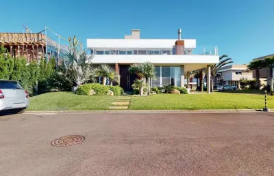 Casa de condomínio à venda em xangri-lá, centro, com 4 quartos, 460m²