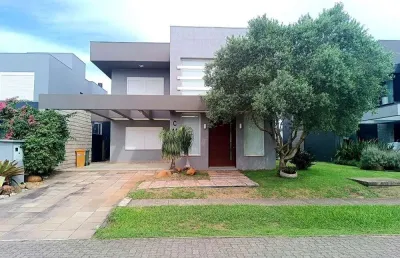 Casa de condomínio à venda em capão da canoa, parque antártica, com 4 quartos, 308m²
