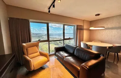 Apartamento à venda em porto alegre, menino deus, com 1 quarto, 73m²