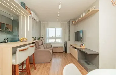 Apartamento à venda em porto alegre, navegantes, com 2 quartos, 62,33m²