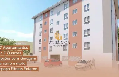 Apartamento com 2 quartos à venda na Rua Dirivaldo José do Amaral, Jardim Janaina, Biguaçu
