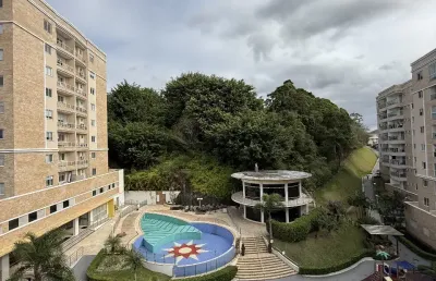Apto no tabuleiro - 2 dorm - 1 suite - varanda c/churras - lazer super completo