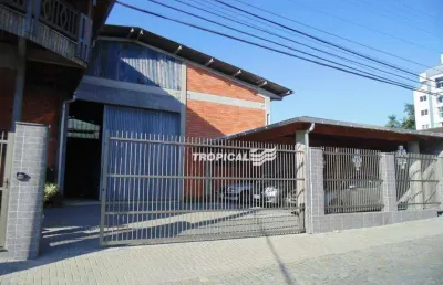 Galpão para alugar, 590 m² por r$ 15.190,00/mês - escola agrícola - blumenau/sc