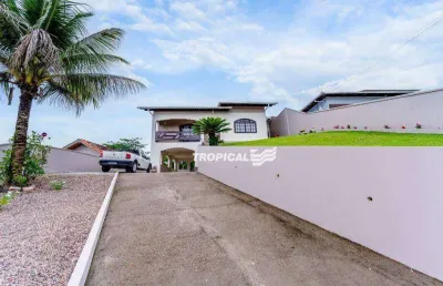 Casa com 3 dormitórios à venda, 153 m² por r$ 799.000,00 - valparaíso - blumenau/sc