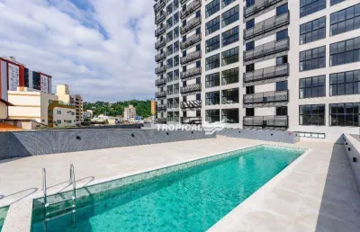 Apartamento com 1 dormitório à venda, 43 m² por r$ 445.000,00 - centro - blumenau/sc