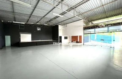 Galpão para alugar, 350 m² por r$ 7.100,00/mês - velha - blumenau/sc