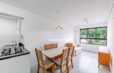 Apartamento com 2 dormitórios para alugar, 64 m² por r$ 2.550,00/mês - escola agrícola - blumenau/sc