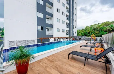 Apartamento com 2 dormitórios à venda, 68 m² por r$ 630.000,00 - água verde - blumenau/sc