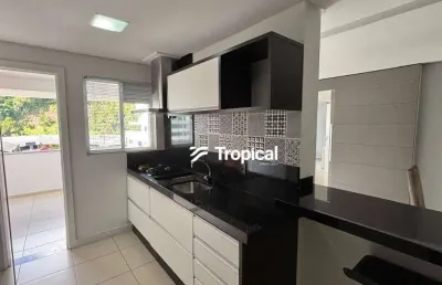 Apartamento com 2 dormitórios para alugar, 92 m² por r$ 3.280/mês - ponta aguda - blumenau/sc
