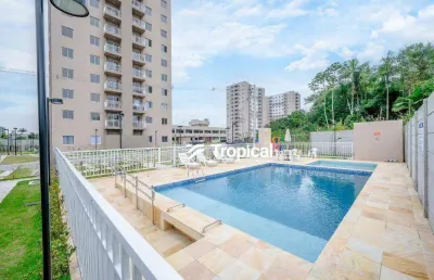 Apartamento com 2 dormitórios para alugar, 45 m² por r$ 1.640,00/mês - itoupava central - blumenau/sc