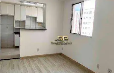 Apartamento com 2 dormitórios à venda, 43 m² por r$ 245.000,00 - vila monte alegre i - paulínia/sp